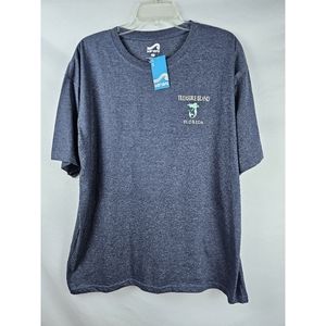 NWT Surf Style Treasure Island Florida Mermaid T-Shirt Women's Xl